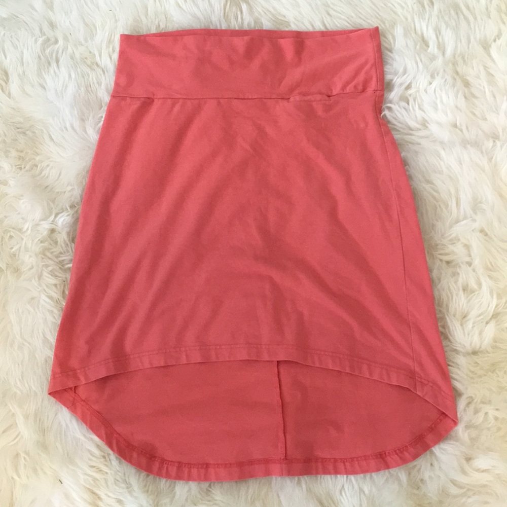 High low skirt
